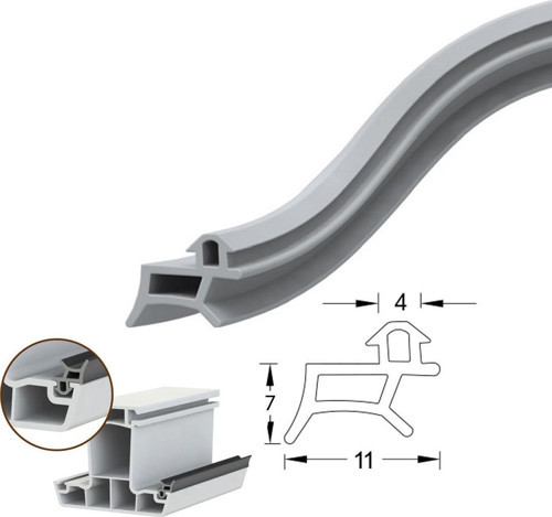 Pimapen Pvc Kapı Pencere Fitili Contası 70 Metre Gri