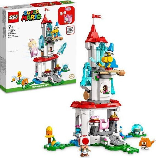 Super Mario Cat Peach Kostümü ve Donmuş Kule Ek Macera Seti 71407