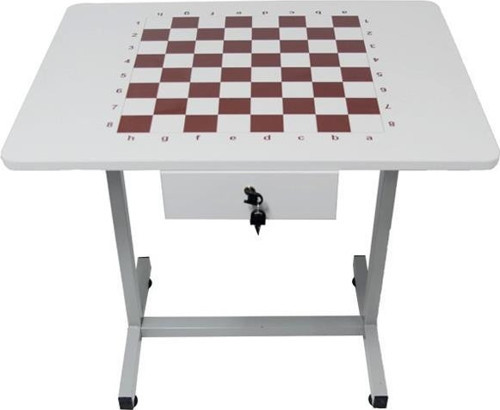 Komple Metal Ayaklı Satranç Masası 60x80 cm PAN606