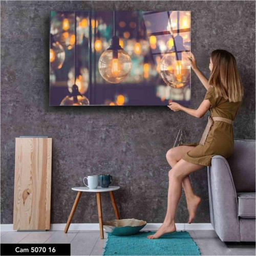 Cam Tablo | Işık Dekor Tablo | Uv Baskı | Temperli | | Hediyelik, Dekoratif, Ofis, Mutfak