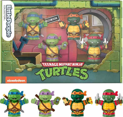 HPM43 Little People® Collector Teenage Mutant Ninja Turtles 4'lü Özel Set