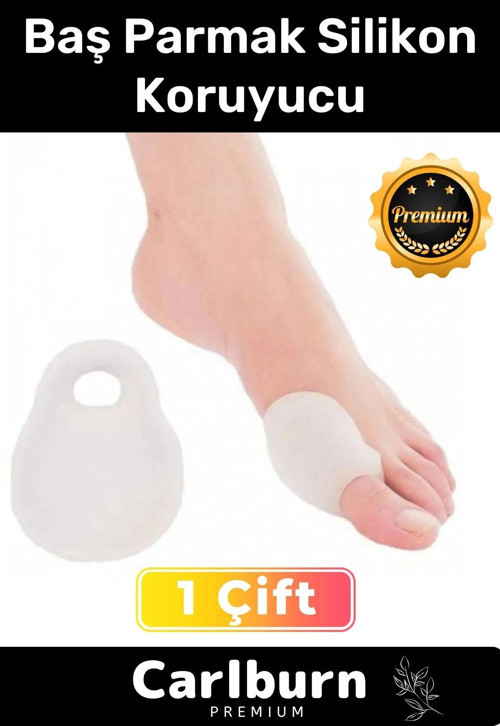 Özel Üretim Yıkanabilir Halluks Valgus Bunyon Kemik Ayak Baş Parmak Silikon Koruyucu 1 Çift