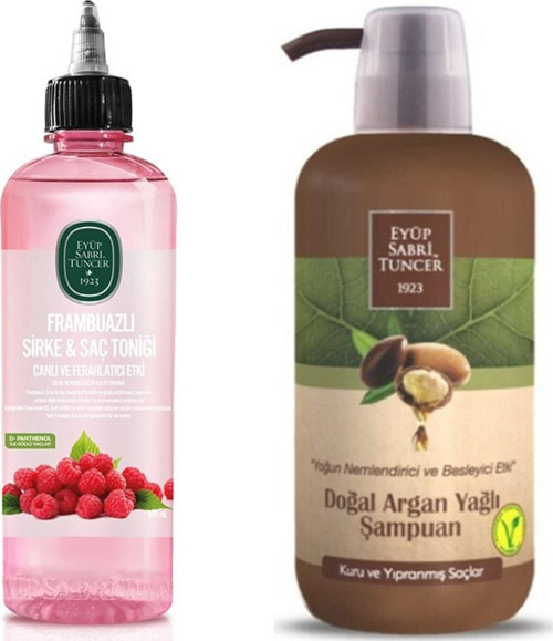Frambuazlı Sirke & Saç Toniği 500 ml ve Şampuan