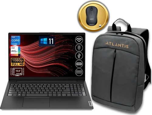 V15 İ7-1255U 16GB 1TB M.2SSD 82TT0055TX ATL38 15.6'' W11Pro Notebook+Çanta&Mouse