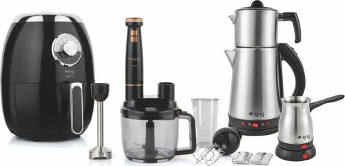 Kzs-001 Elektronik Çeyiz Seti 4 Lü Zerafet Çeyiz Seti