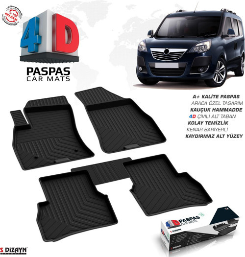 Opel Combo D 4D Havuzlu Paspas 2012-2018 A+Kalite