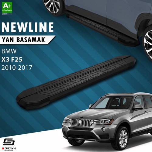 Bmw X3 F25 NewLine Siyah Yan Basamak 193 Cm 2010-2017