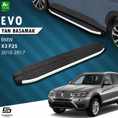 Bmw X3 F25 Evo Aluminyum Yan Basamak 193 Cm 2010-2017