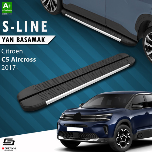 Citroen C5 Aircross S-Line Aluminyum Yan Basamak 193 Cm 2017 Üzeri