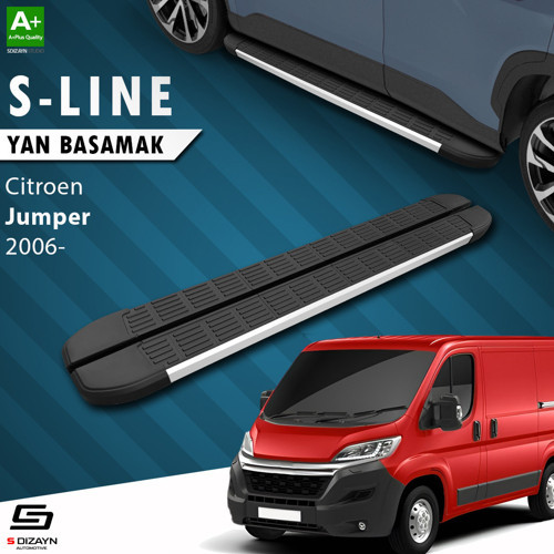 Citroen Jumper 3 Orta Şase S-Line Aluminyum Yan Basamak 253 Cm 2006 Üzeri