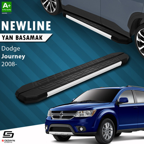 Dodge Journey NewLine Aluminyum Yan Basamak 183 Cm 2008 Üzeri
