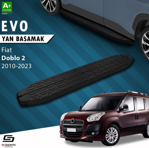 Fiat Doblo 2 Evo Siyah Yan Basamak 193 Cm 2010-2022