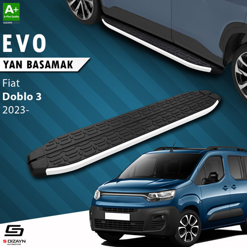 Fiat Doblo 3 Evo Aluminyum Yan Basamak 203 Cm 2023 Üzeri