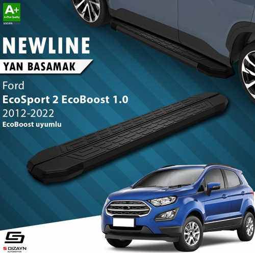 Ford EcoSport 2 EcoBoost 1.0 NewLine Siyah Yan Basamak 173 Cm 2012-2022
