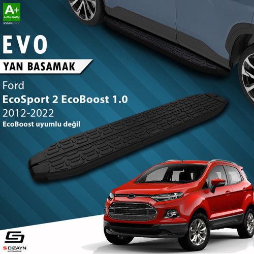 Ford EcoSport 2 Evo Siyah Yan Basamak 173 Cm 2012-2022