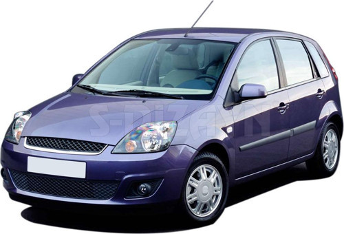 Ford Fiesta Krom Cam Çıtası 4 Prç 2002-2009
