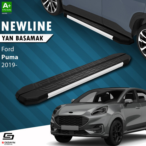 Ford Puma NewLine Aluminyum Yan Basamak 173 Cm 2019 Üzeri