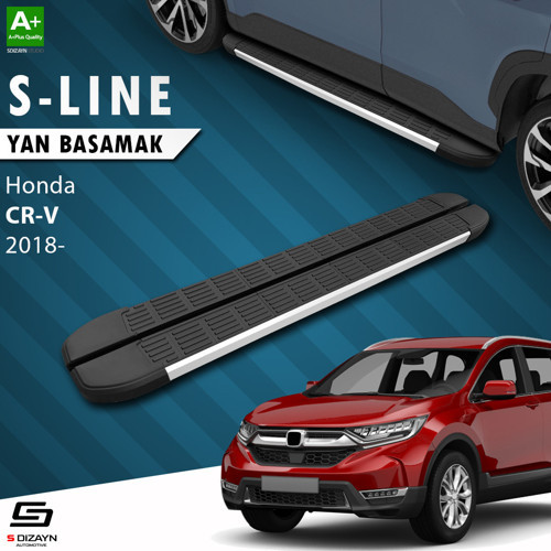 Honda CR-V 5 S-Line Aluminyum Yan Basamak 173 Cm 2018 Üzeri
