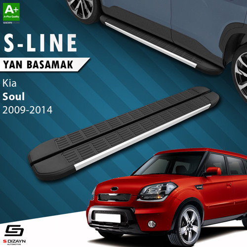 Kia Soul S-Line Aluminyum Yan Basamak 173 Cm 2009-2014