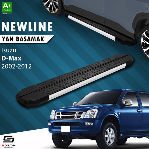 Isuzu D-Max NewLine Aluminyum Yan Basamak 203 Cm 2002-2012