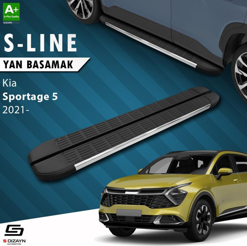 Kia Sportage 5 S-Line Krom Yan Basamak 173 Cm 2021 Üzeri