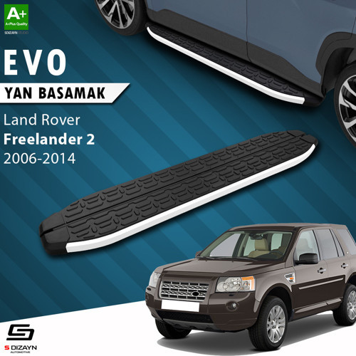Land Rover Freelander 2 Evo Aluminyum Yan Basamak 173 Cm 2006-2014