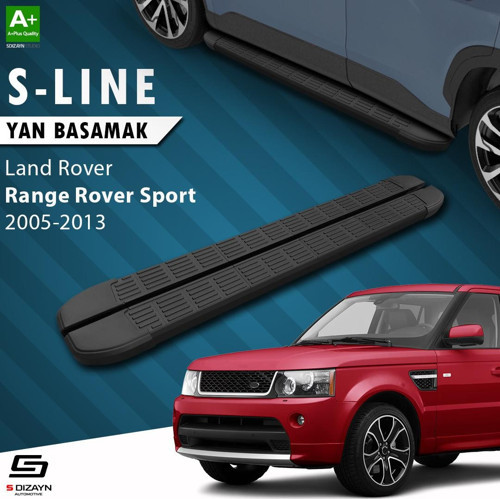 Land Rover Range Rover Sport S-Line Siyah Yan Basamak 183 Cm 2005-2013