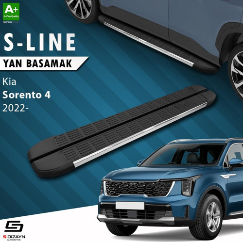 Kia Sorento 4 S-Line Krom Yan Basamak 183 Cm 2022 Üzeri