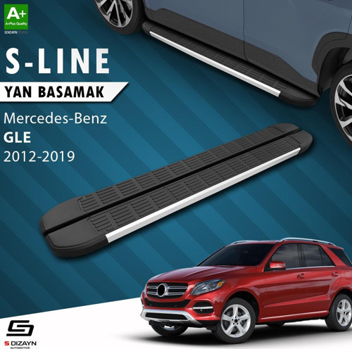 Mercedes GLE W166 S-Line Aluminyum Yan Basamak 193 Cm 2012-2019