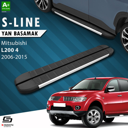 Mitsubishi L200 4 S-Line Aluminyum Yan Basamak 193 Cm 2006-2015