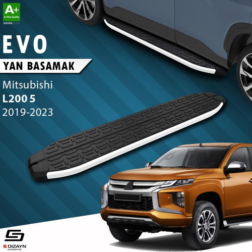 Mitsubishi L200 5 Makyajlı Evo Aluminyum Yan Basamak 203 Cm 2019-2023