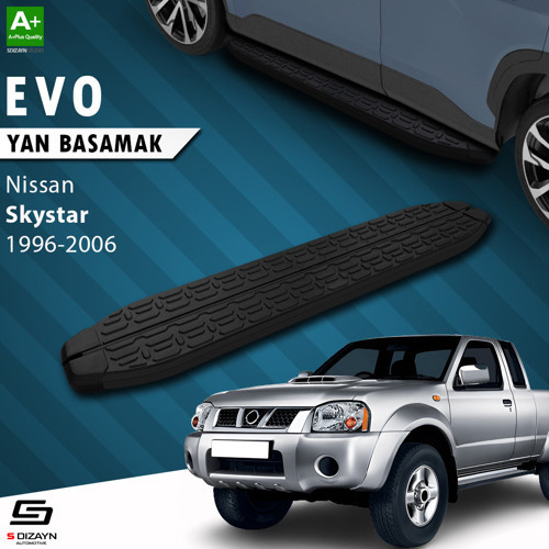 Nissan Skystar Evo Siyah Yan Basamak 193 Cm 1996-2006