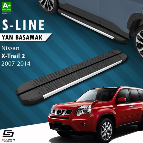 Nissan X-Trail T31 S-Line Aluminyum Yan Basamak 173 Cm 2007-2014
