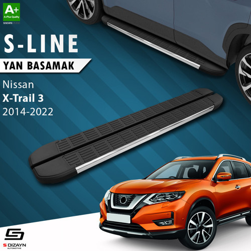 Nissan X-Trail T32 S-Line Krom Yan Basamak 183 Cm 2014-2022