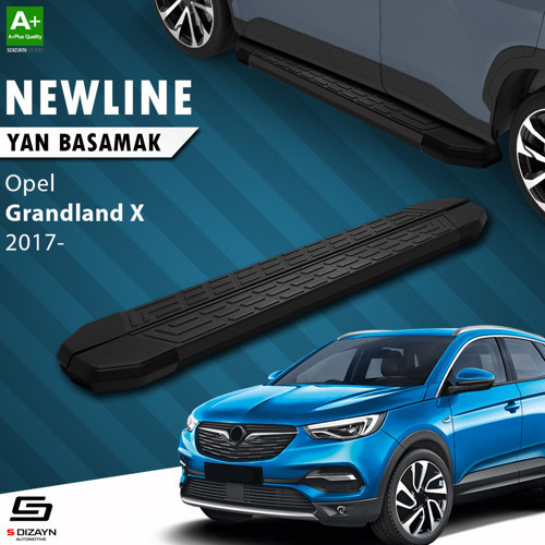 Opel Grandland X NewLine Siyah Yan Basamak 183 Cm 2017 Üzeri
