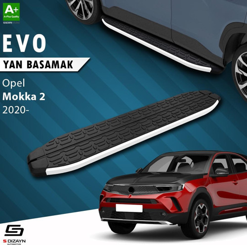 Opel Mokka 2 Evo Aluminyum Yan Basamak 173 Cm 2020 Üzeri