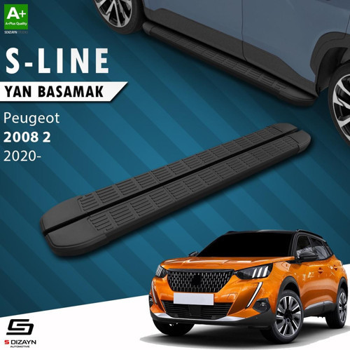 Peugeot 2008 2 S-Line Siyah Yan Basamak 183 Cm 2020 Üzeri
