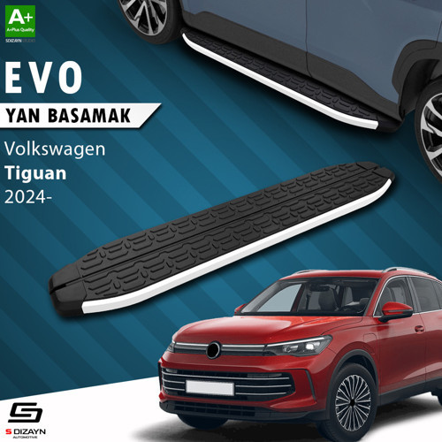 VW Tiguan 3 Evo Aluminyum Yan Basamak 183 Cm 2024 Üzeri