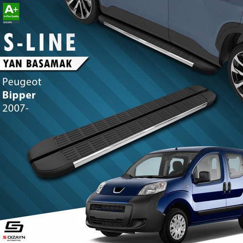 Peugeot Bipper S-Line Krom Yan Basamak 173 Cm 2007 Üzeri