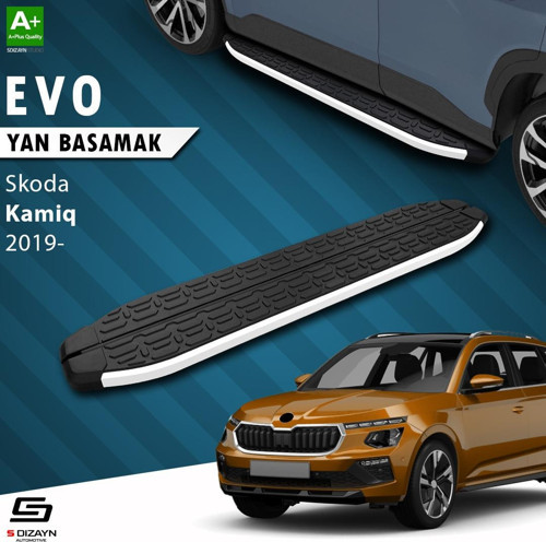 Skoda Kamiq Evo Aluminyum Yan Basamak 183 Cm 2019 Üzeri