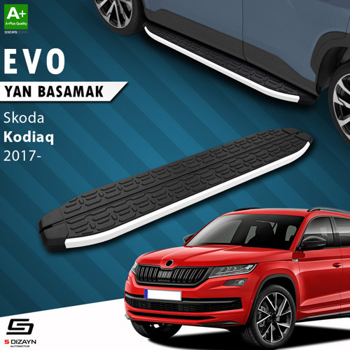 Skoda Kodiaq Evo Aluminyum Yan Basamak 193 Cm 2017 Üzeri