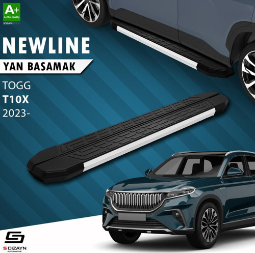 TOGG T10X NewLine Aluminyum Yan Basamak 203 Cm 2023 Üzeri