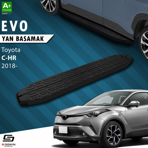 Toyota C-HR Evo Siyah Yan Basamak 173 Cm 2018 Üzeri