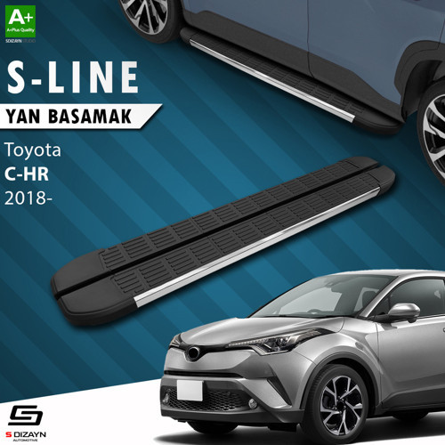 Toyota C-HR S-Line Krom Yan Basamak 173 Cm 2018 Üzeri