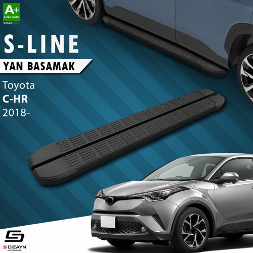 Toyota C-HR S-Line Siyah Yan Basamak 173 Cm 2018 Üzeri