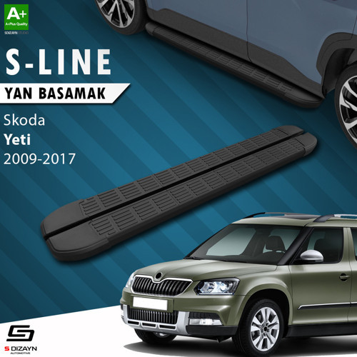 Skoda Yeti S-Line Siyah Yan Basamak 173 Cm 2009-2017