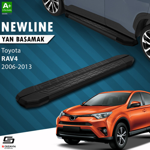 Toyota Rav 4 3 NewLine Siyah Yan Basamak 163 Cm 2006-2013