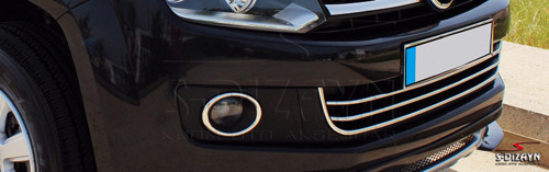 VW Amarok Krom Sis Farı Çerçevesi 2 Prç 2010-2016