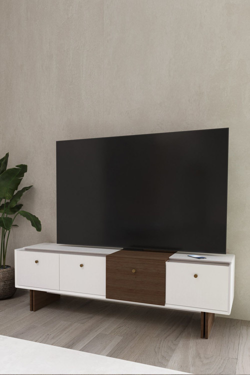 Linen Salon&Oturma Odası Tv Ünitesi - Vizon