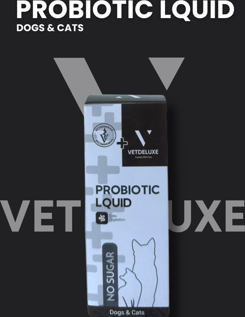 Probiotic Kedi ve Köpekler İçin Sindirim Sistemi Düzenleyici Bağışıklık Güçlendirici Likit 100 Ml